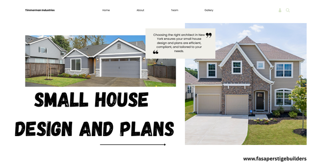 small house design and plans